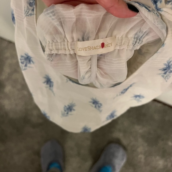 NWOT LoveShackFancy Low Back, Bow Sleeve Mandy Bodysuit - Picture 10 of 11